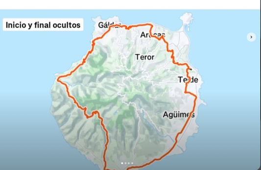 Ciclista completando vuelta a Gran Canaria - estrategia nutricional para 202km y 4.700m de desnivel