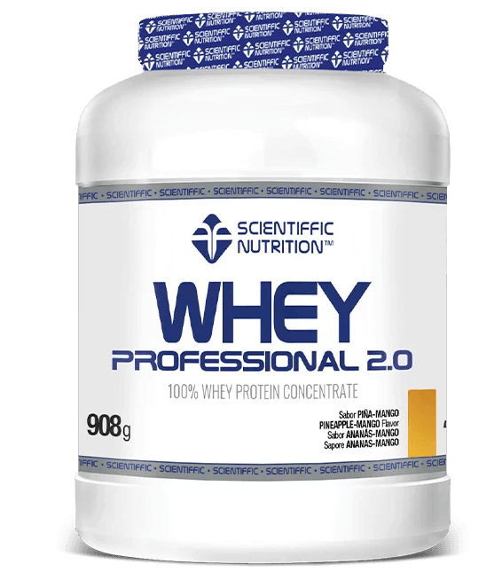 Whey Professional 2.0 - proteína whey baja en lactosa para definición muscular