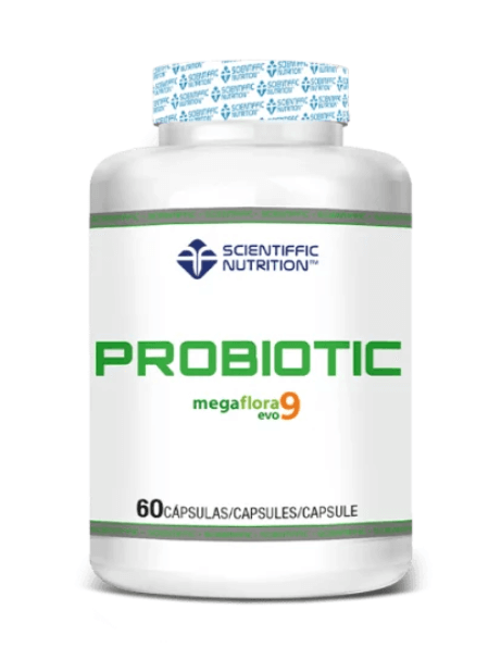 Probiótico Megaflora 9 cepas - salud intestinal y sistema inmunológico
