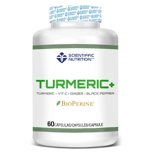 Turmeric con 95% curcuminoides - antiinflamatorio natural con BioPerine®