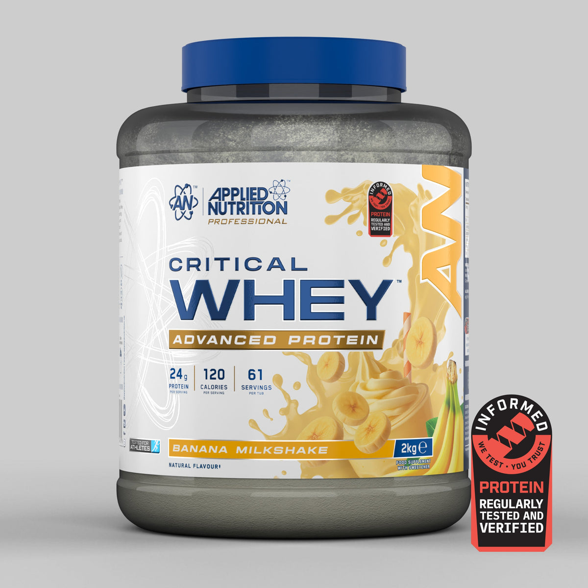 Critical Whey Protein 2kg Plátano