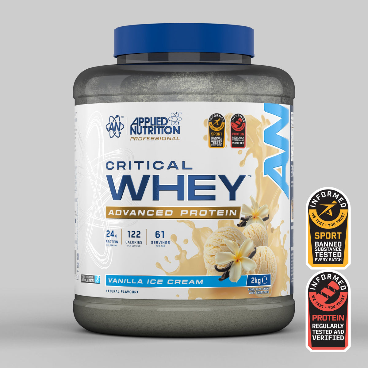 Critical Whey Protein 2kg Vainilla Ice Cream