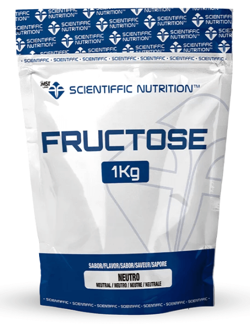 Fructosa pura - carbohidrato de bajo índice glucémico para energía sostenida