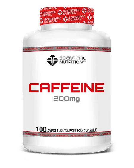 Cafeína 200mg en cápsulas - estimulante para rendimiento y concentración