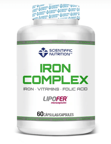 Iron Complex - suplemento de hierro para anemia y rendimiento deportivo