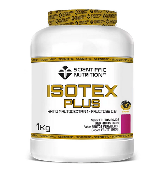 Isotex Plus - bebida isotónica con electrolitos y carbohidratos para hidratación deportiva
