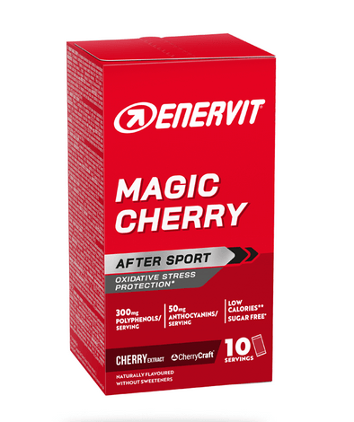 Pack Magic Cherry Enervit - antioxidante de cereza ácida para recuperación muscular post-entreno